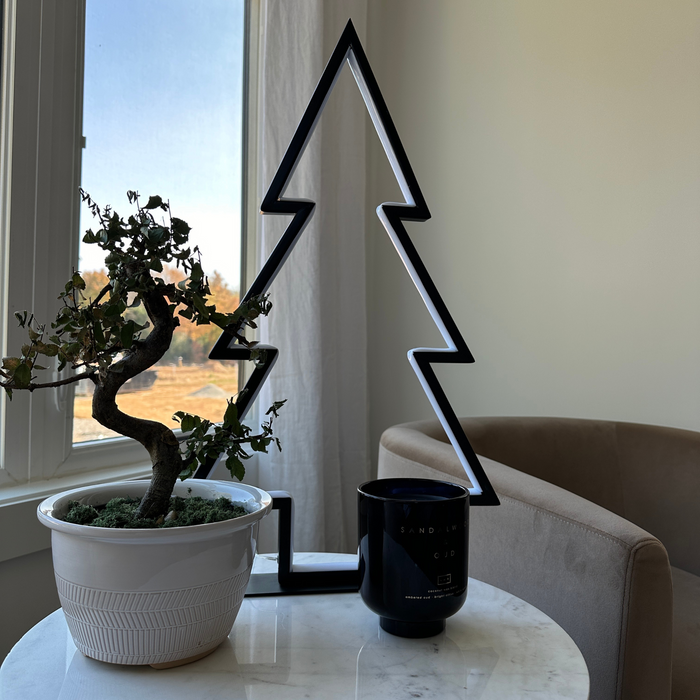 2ft Pre-Lit Christmas Tree, Warm White LED Light