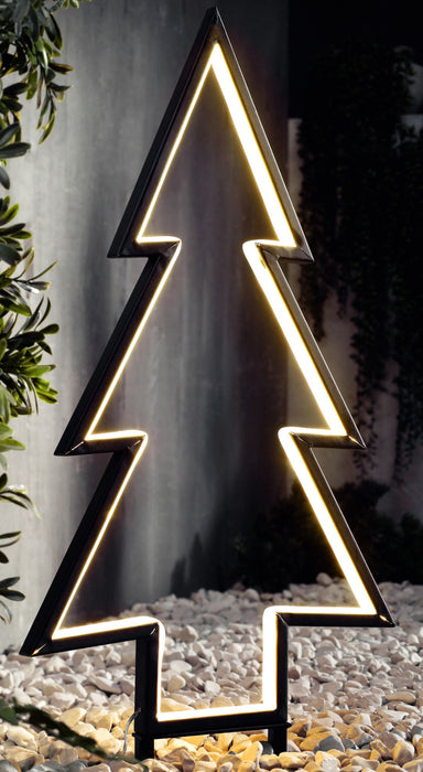 2ft Pre-Lit Christmas Tree, Warm White LED Light