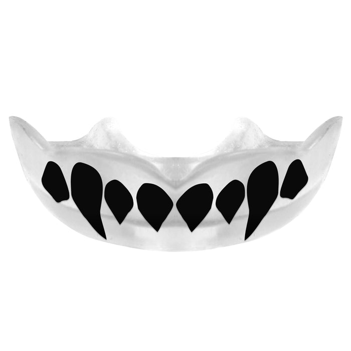 Beast Fang - Black Teeth Clear Moldable Mouthguard with Case