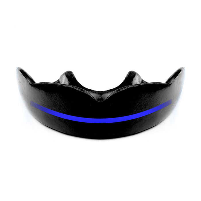 Thin Blue Line Moldable Mouthguard with Case